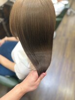 グラス 春吉1号店(glass)&nbsp;【髪質改善】カラー+ミネコラ水素トリートメント【standard】