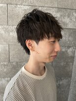 ニアウ 伊勢崎連取店(Niau)&nbsp;メンズマッシュツイストスパイラルパーマメンズパーマ