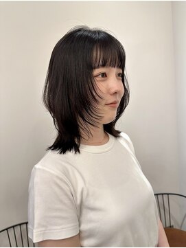 リリアーナ(LILIANA) 池袋 髪質改善 暗髪 レイヤー フェイスレイヤー ミディアム♪