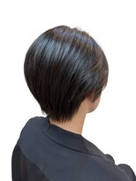 クオリス 上板橋店(QUALIS) 軽やか夏ショートボブ小顔アッシュブラウン透明感似合わせカット