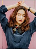 【錦糸町美容院Agate】ハイトーンカラー×ロングスタイル