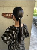 タイトヘアアレンジ