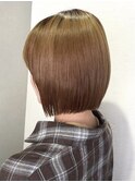 切りっぱなしボブ