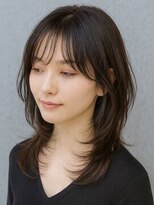 ヴィータ ヘア デザイン(Vita Hair Design)&nbsp;クラゲヘアレイヤーくびれスタイルオリーブグレー