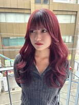 ジゼル 筑紫野(GiseL)&nbsp;10代／20代/レイヤーカット/ピンクラベンダー　かじ