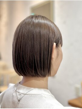 あごライン/耳かけ/コンパクト/ストレート/ボブ/タッカル