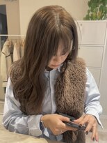 ザックジングウ 表参道(ZACC JINGU) ベージュカラー/ブリーチなしベージュ/透明感カラー/ロングヘア