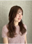 柔らかマロンカラー