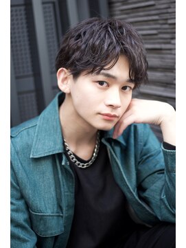 ヴェイン 渋谷(vain) 束感波巻きパーマ王道スパイラルパーマ清潔感k