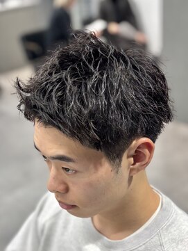 オーバルバイアピッシュ(OVARL by apish) スパイキーショート/メンズショートパーマ/スパイキーパーマ