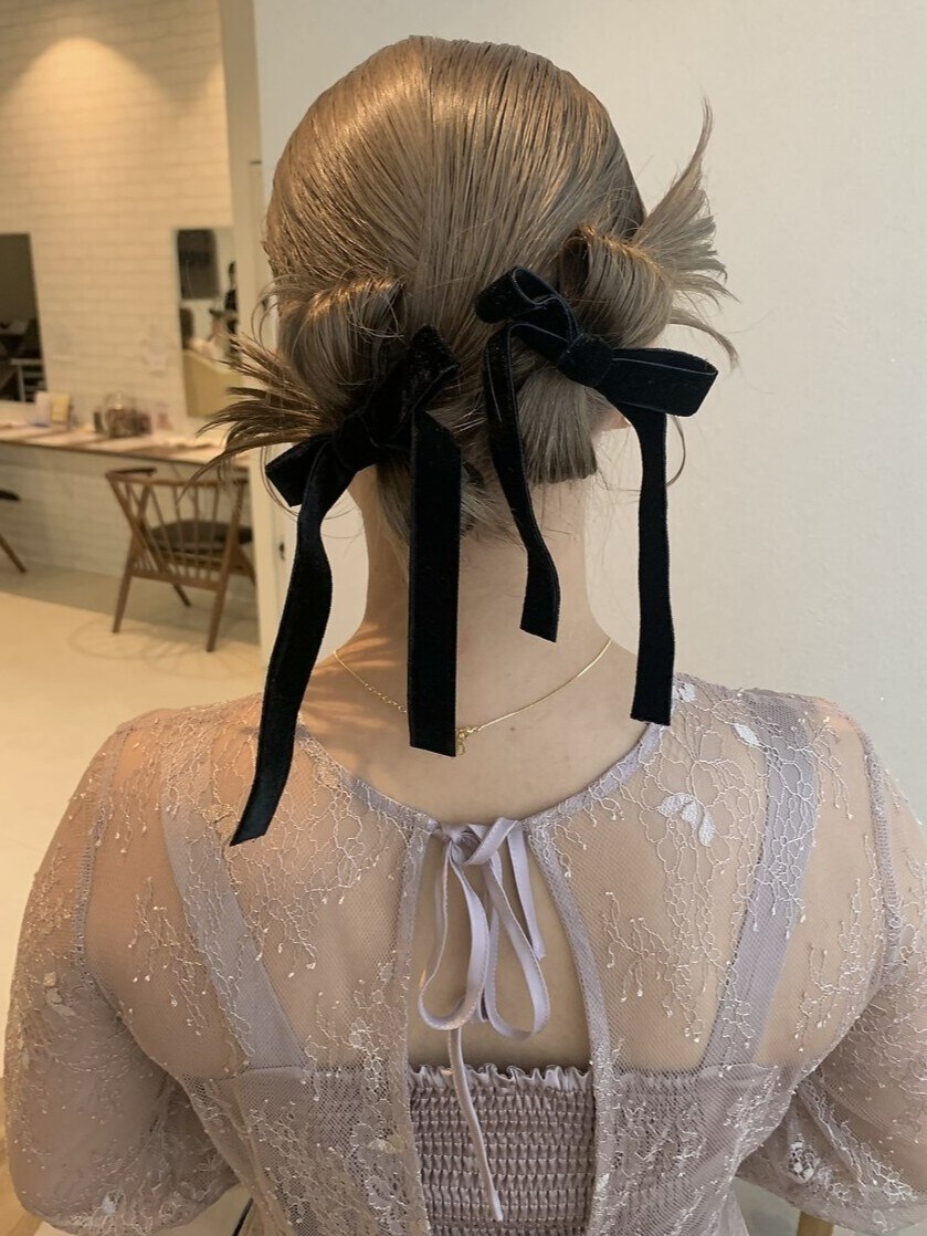 【結婚式やお呼ばれ等の大切な日に♪】ヘアセット　\5,000