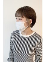 ファースト 東仙台店(first) ショートヘア/インナーカラー/グレージュ
