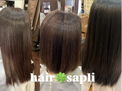ヘアーサプリ(hair sapli)の写真