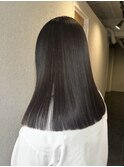 うる艶縮毛矯正シアーグレージュカラー川越本川越