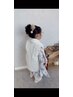 【753着付け＋ヘアセット】３歳7,700円(メイク込み）