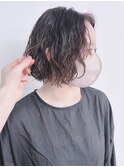 【松戸　テラカド】大人可愛いボブパーマくるくるパーマ前髪なし