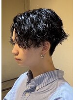ディータ(Dita) 波巻きシャドウルーズスパイラルセンターパート大宮メンズパーマ