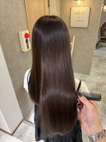 アクシュ(aqush)&nbsp;縮毛矯正っぽくない自然な美髪矯正【豊田市/髪質改善/縮毛矯正】