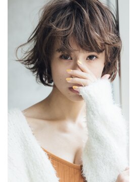 ビビト(bibito) bibito ドライアッシュヘア マッシュウルフ 大人ショート