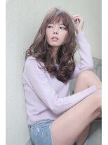 ヌーム 塚本店(NOOM)&nbsp;巻き髪　ロングスタイル　褒められベージュ