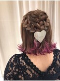 ヘアアレンジ&デザインカラー