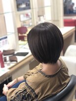 ヘアークリアー 春日部 大人可愛い襟足すっきり丸みボブ/小顔美人/30代40代50代60代