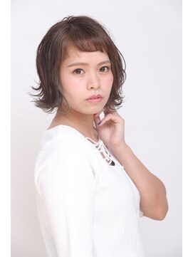 オーガニック アトリエ 大宮(organic+atelier) ショートボブを外ハネに×イルミナカラーとダメージレス髪質改善