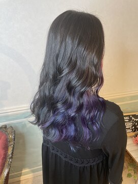 リアン 上尾店(Rien) マロンベージュ/Aラインボブ/かきあげ[上尾駅/バレイヤージュ]