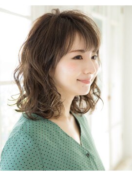 タヤ グランデュオ立川店(TAYA) 20代30代40代大人かわいい小顔ひし形ナチュラルカール