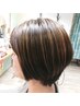 カット＋カラー(リタッチ・白髪も可)+メッシュ　￥13200→12200