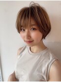 大人可愛いマッシュショート 20代/30代/40代