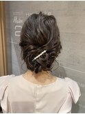 お呼ばれヘア☆アップスタイル