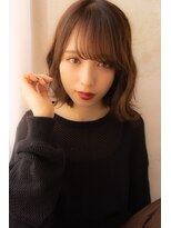 ロンドカスティーヨ 四日市(Lond castillo)&nbsp;【ロンドカスティーヨ】佐次田ミディペールベージュ外ハネボブ