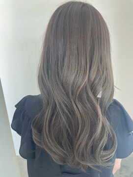 エトワール(Etoile HAIR SALON) オリーブグレージュカラー、