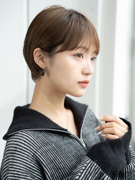 エインアンリー 表参道(AIN.ANLY.) 前髪ありショートボブ20代30代40代【AIN.表参道】川原大地