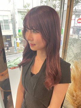 ヘアーアンドメイク ビス(HAIR&MAKE bis) 流行りの韓国風モテカラー♪【加藤沙久楽】