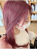 前髪/マチルダボブ/ピンクベージュ/インナーグレージュ/北越谷店