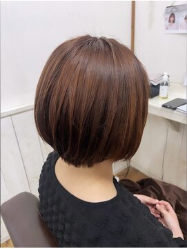 ヘアーデザインハル(hair desigin hal) オレンジブラウン