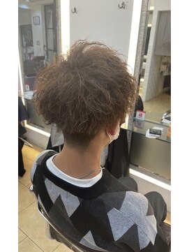 インパークス 草加店(INPARKS) ツイストスパイラル×刈り上げマッシュ