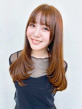 ロンドアンメゾン 原宿(Lond un Maison.) 髪質改善◎ブリーチなしダブルカラー/セミディレイヤー[原宿]