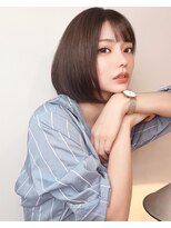 シンク オモテサンドウ(sync omotesando)&nbsp;切りっぱなしボブ/縮毛矯正/韓国