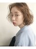 ブリーチなし/透明感ダブルカラー＆カット＋3Tr  ￥19360  #二子玉川＃ボブ