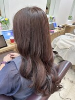 松本平太郎美容室 吉祥寺本店 iNOAカラー×ピンクブラウン/30代40代50代60代