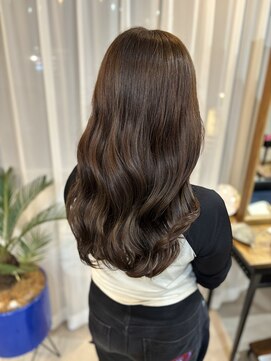 ニジヘアー(Nizi hair) ブリーチなしダブルカラー◯オリーブブラウン