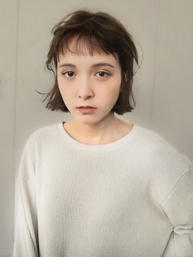 シティ(sity.) ブリーチなしカラー　ボブ