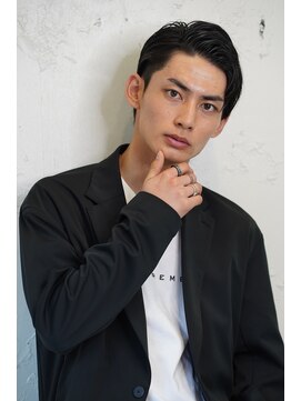 ロミーオム 本厚木(ROMMY. Homme) ビジネスショート　刈り上げスタイル　刈り上げないショート