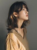 アルトリスト(Altruist Aging×HAIR&SPA)&nbsp;★ダークアッシュ大人ガーリーボブ着物ミディアムレイヤーカット