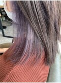 #イヤリングラベンダー