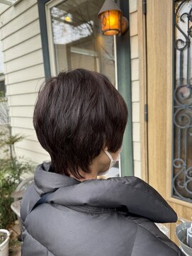 チョコレート(chocolate) 髪質改善大人可愛い20代30代40代50代マッシュショート