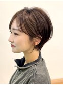 小顔可愛いレイヤーカット×アッシュカラー10代20代30代